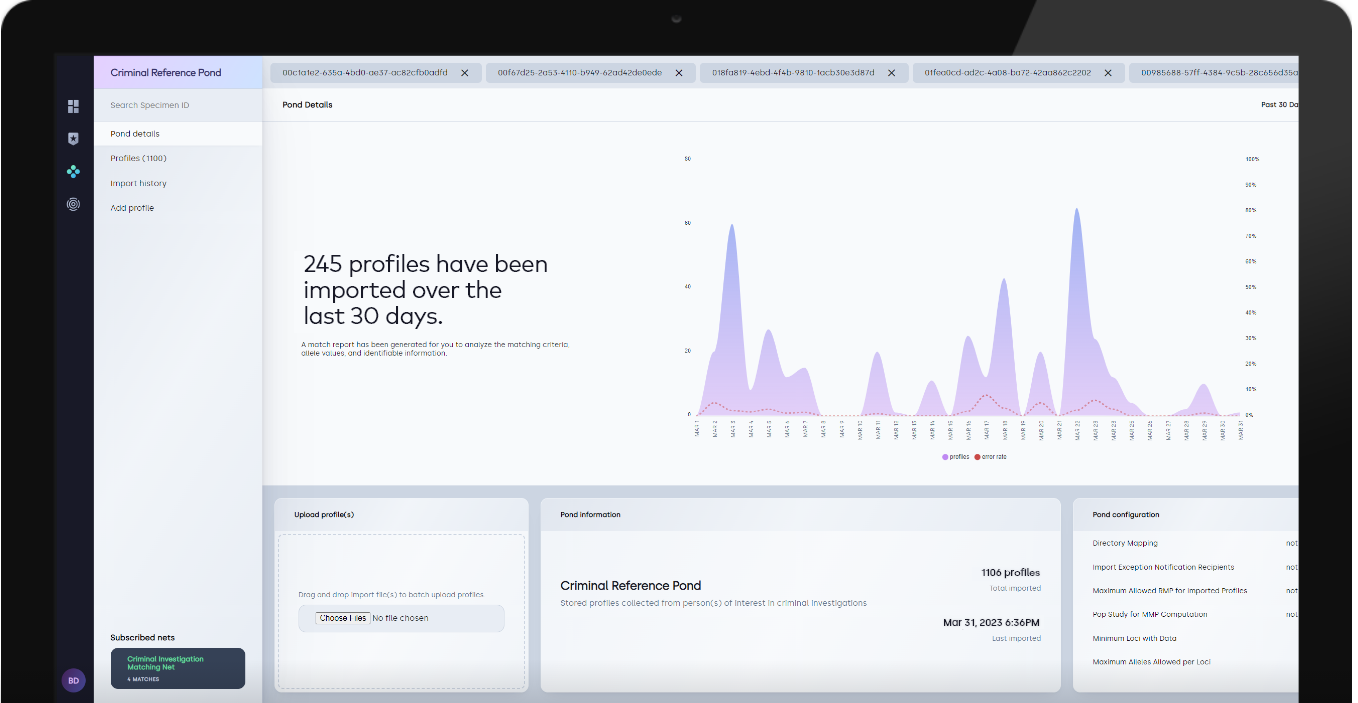 SmallPond desktop interface